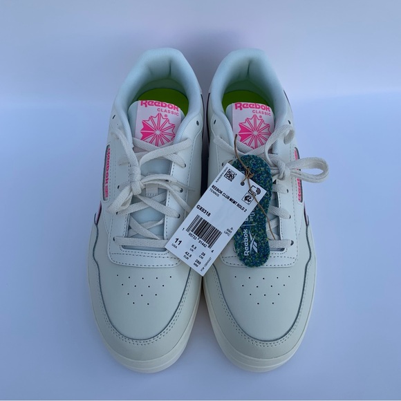 Reebok CLUB MEMT BOLD 2 MEMORY TECH GX0318 Tennis Sneakers Women FTWwhite Sz 11 - Picture 7 of 15